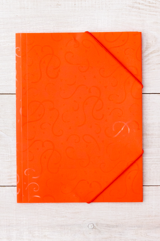 Папка на резинці А4 "Візерунок"